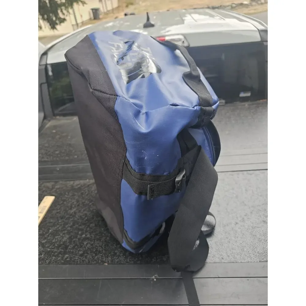 The North Face Base Camp Duffel Bag Small 50L Blue - Goldwin Japanese Tag